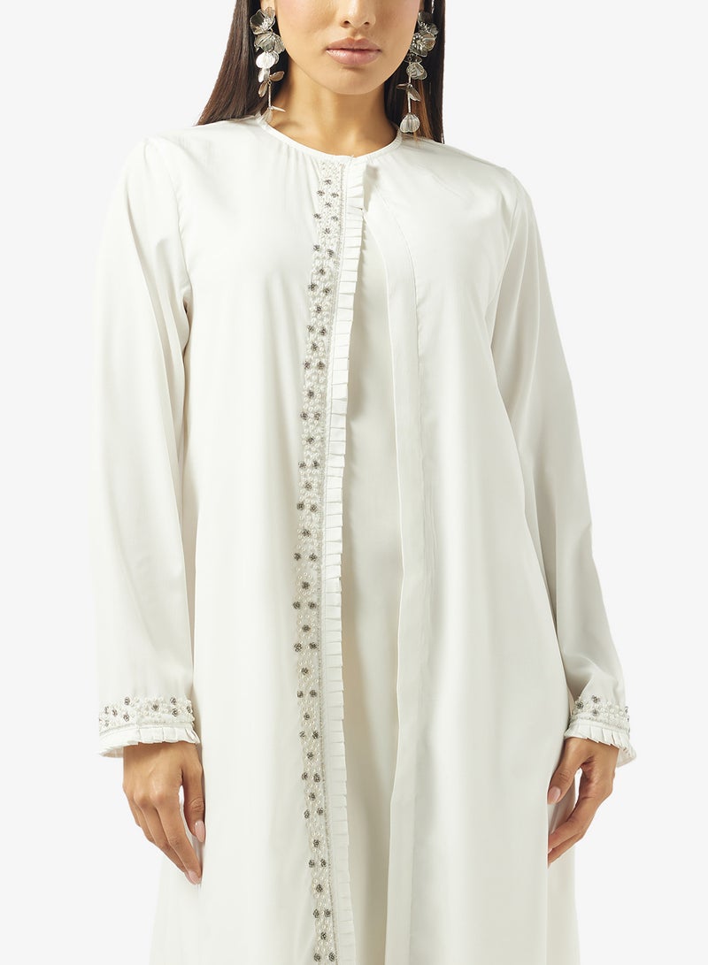 Khizana Embellished Abaya - Image 3